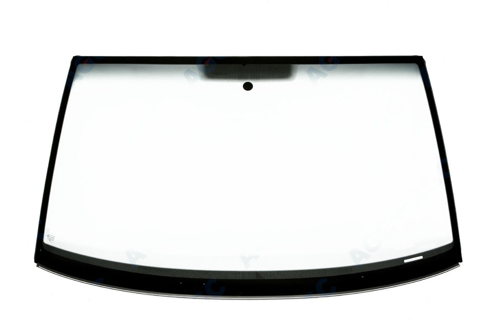 VW Transporter T5 (2003-2015), Forrude Grøn – solar, Grå toptoning, Stelnr. udskæring, Limet gummiprofil, solar, 1B