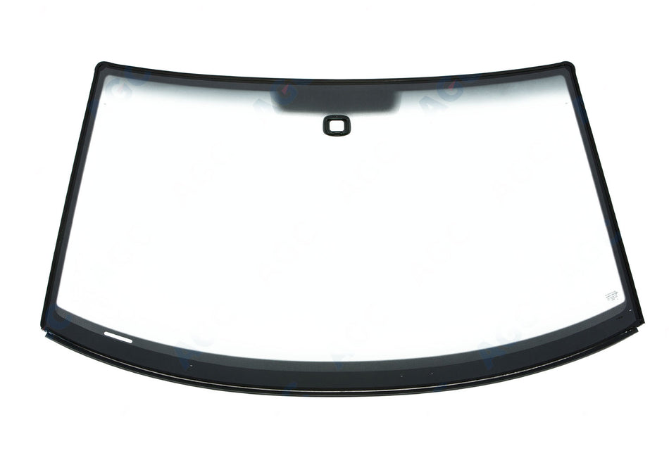 VW Transporter T5 (2003-2015), Forrude Grøn – solar, Grå toptoning, Sensor (lys/regn) eller sensorbeslag, Stelnr. udskæring, Limet gummiprofil, solar, 6T