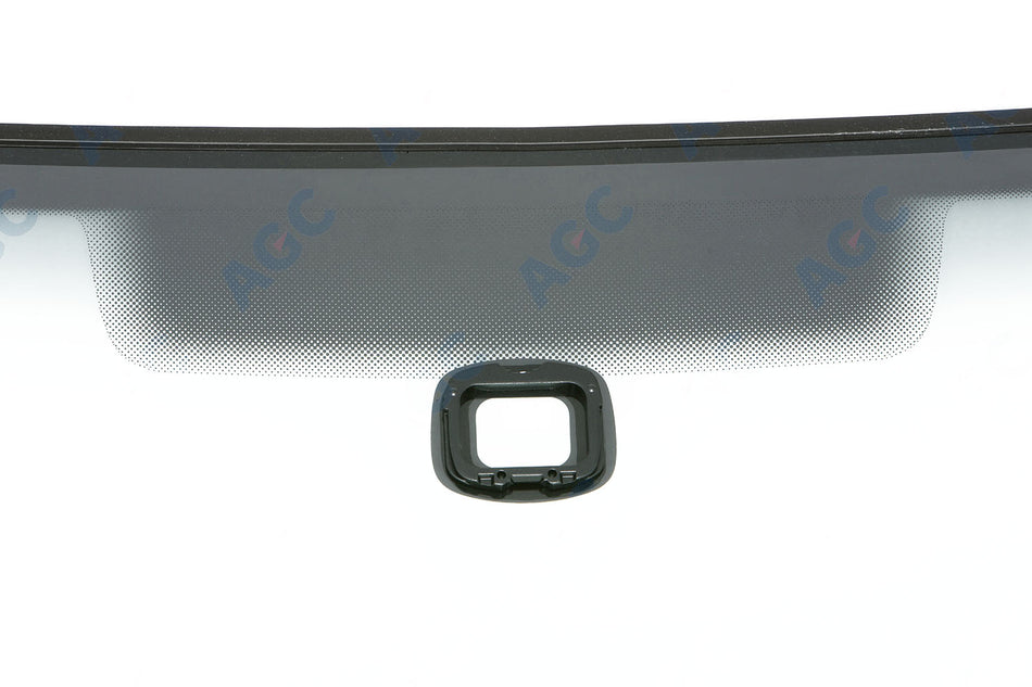 VW Transporter T5 (2003-2015), Forrude Grøn – solar, Grå toptoning, Sensor (lys/regn) eller sensorbeslag, Stelnr. udskæring, Limet gummiprofil, solar, 6T