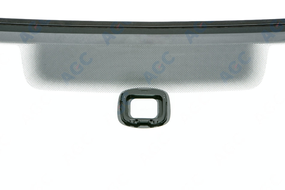 VW Transporter T5 (2003-2015), Forrude Grøn – solar, Sensor (lys/regn) eller sensorbeslag, Stelnr. udskæring, Limet gummiprofil, solar, 6T