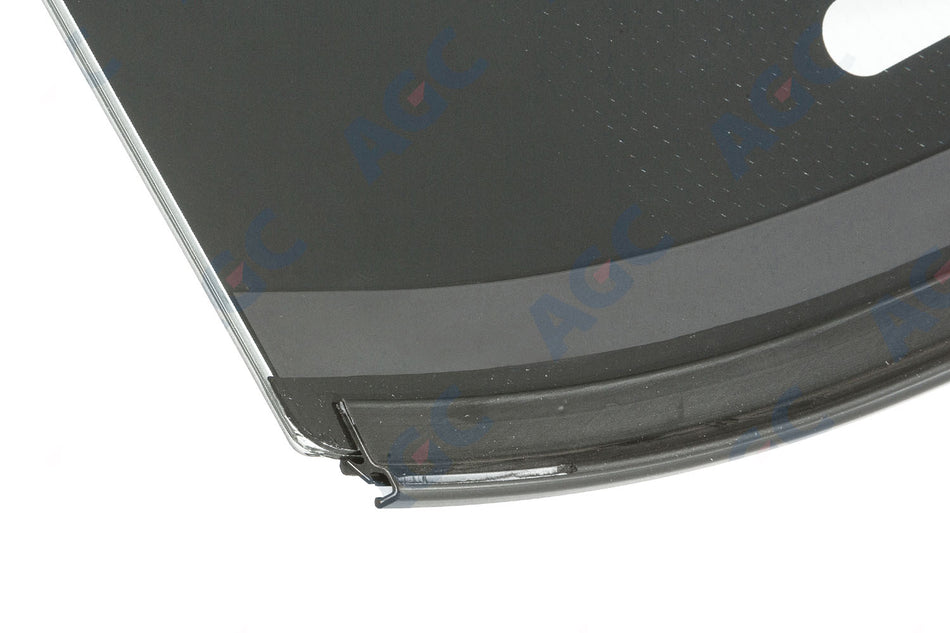 Audi Q5 (FY) (2017-), Forrude Grøn + akustisk, Kamerabeslag (LDW/IHC/ACC osv.), Opvarmet, Sensor (lys/regn) eller sensorbeslag, Stelnr. udskæring, Limet gummiprofil, akustisk