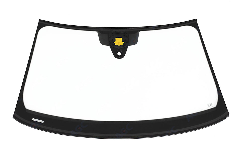 Audi Q5 (FY) (2017-), Forrude Grøn + akustisk, Kamerabeslag (LDW/IHC/ACC osv.), Sensor (lys/regn) eller sensorbeslag, Stelnr. udskæring, Limet gummiprofil, akustisk