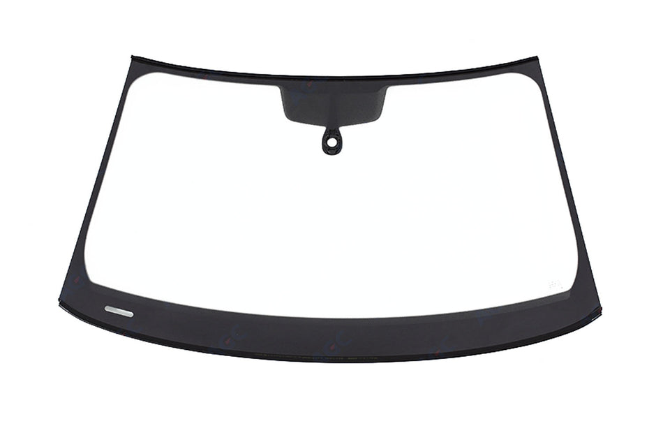 Audi Q5 (FY) (2017-), Forrude Grøn + akustisk, Sensor (lys/regn) eller sensorbeslag, Stelnr. udskæring, Limet gummiprofil, akustisk