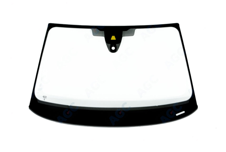 Audi A4 (B9) (2015-), Forrude Grøn + akustisk, Kamerabeslag (LDW/IHC/ACC osv.), Sensor (lys/regn) eller sensorbeslag, Stelnr. udskæring, Limet gummiprofil, akustisk, 1 0