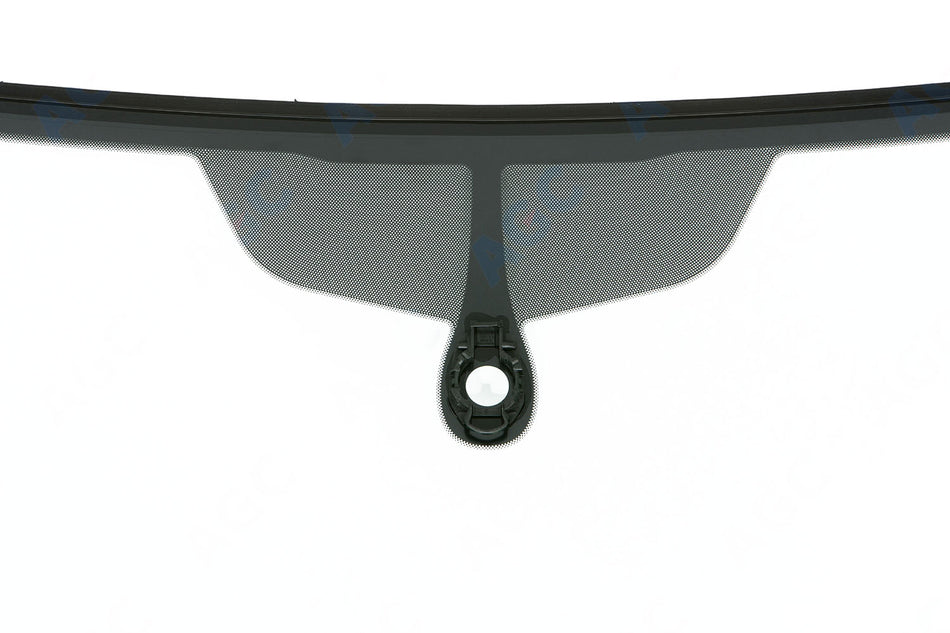 Audi Q2 (2016-), Forrude Grøn – solar, Sensor (lys/regn) eller sensorbeslag, Stelnr. udskæring, Limet gummiprofil, solar, 1D