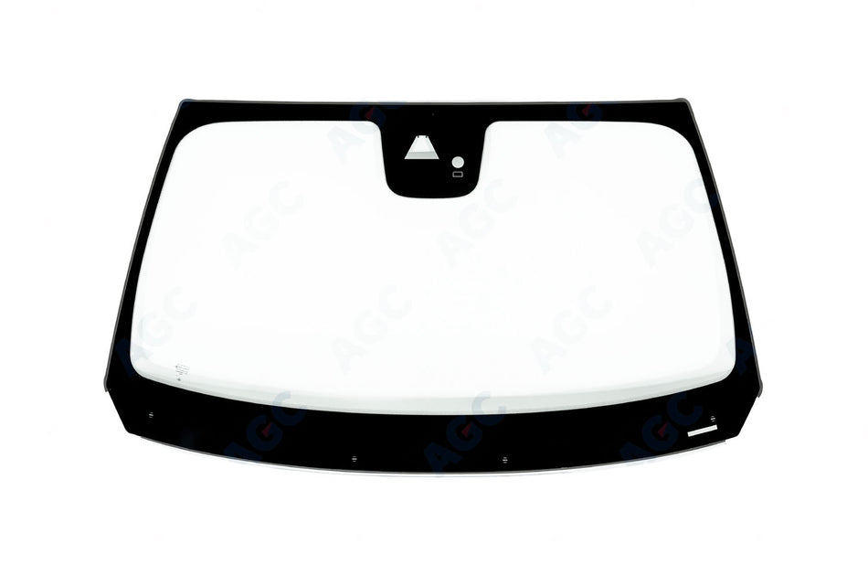 Alfa Romeo Stelvio (Type 949) (2017-), Forrude Grøn + akustisk, Kamerabeslag (LDW/IHC/ACC osv.), Sensor (lys/regn) eller sensorbeslag, Stelnr. udskæring, Limet gummiprofil, akustisk