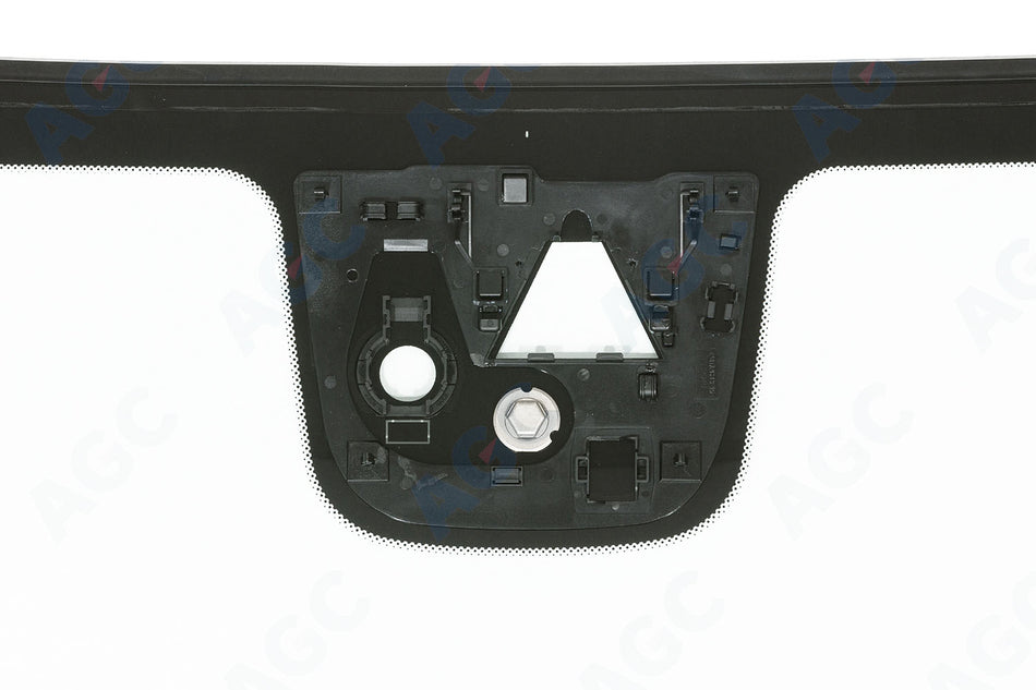 Alfa Romeo Stelvio (Type 949) (2017-), Forrude Grøn + akustisk, Kamerabeslag (LDW/IHC/ACC osv.), Sensor (lys/regn) eller sensorbeslag, Stelnr. udskæring, Limet gummiprofil, akustisk