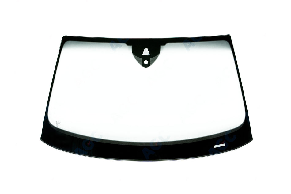 Audi Q3 (8U) (2011-2018), Forrude Grøn + akustisk, Grå toptoning, Kamerabeslag (LDW/IHC/ACC osv.), Sensor (lys/regn) eller sensorbeslag, Stelnr. udskæring, Limet gummiprofil, akustisk, 6T