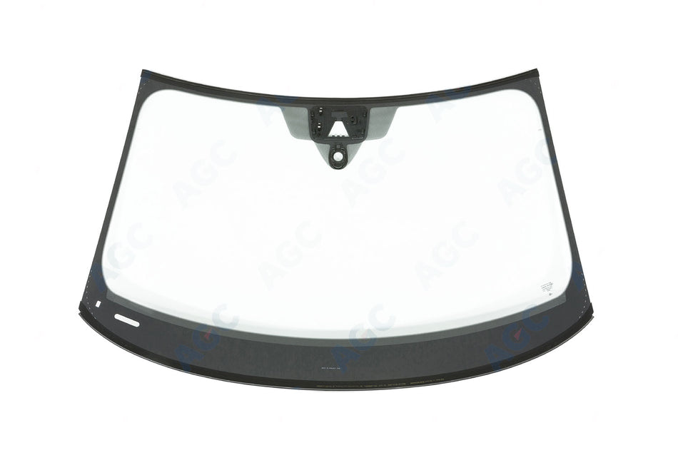 Audi Q3 (F3) (2018-), Forrude Grøn + akustisk, Kamerabeslag (LDW/IHC/ACC osv.), Sensor (lys/regn) eller sensorbeslag, Stelnr. udskæring, Limet gummiprofil, akustisk, 1L