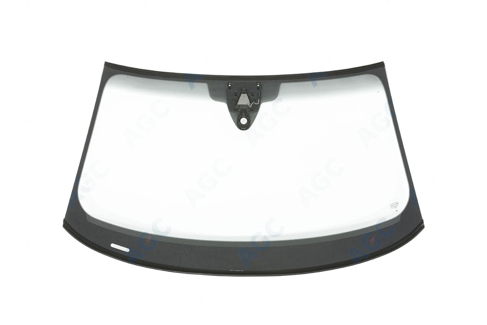 Audi A3 (8V) (2013-2020), Forrude Grøn + akustisk, Grå toptoning, Kamerabeslag (LDW/IHC/ACC osv.), Sensor (lys/regn) eller sensorbeslag, Stelnr. udskæring, Limet gummiprofil, akustisk, 9 5