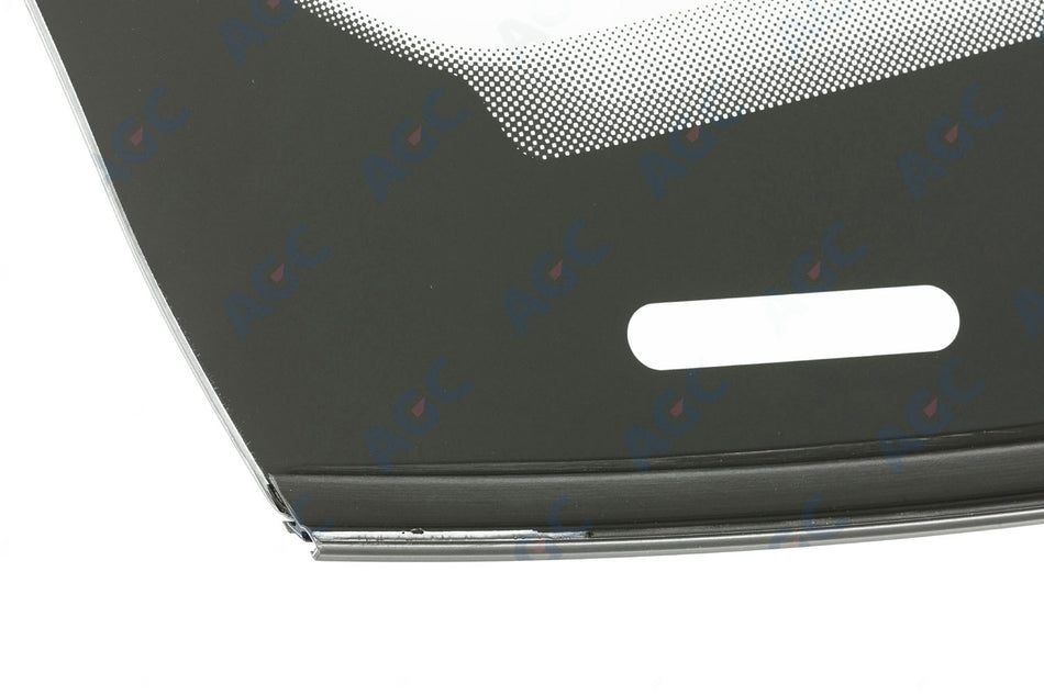 Audi Q7 (4M) (2015-), Forrude Grøn + akustisk, Kamerabeslag (LDW/IHC/ACC osv.), Sensor (lys/regn) eller sensorbeslag, Head-up display, Stelnr. udskæring, Limet gummiprofil, akustisk, 1L