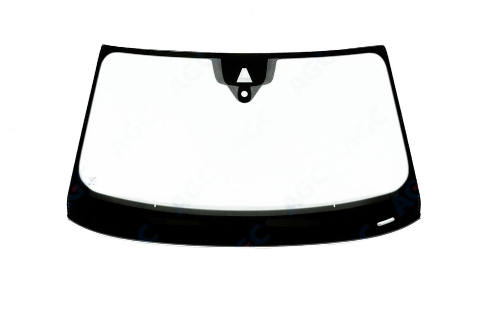 Audi Q8 e-tron (2022-), Forrude Grøn + akustisk, Kamerabeslag (LDW/IHC/ACC osv.), Sensor (lys/regn) eller sensorbeslag, Head-up display, Stelnr. udskæring, Limet gummiprofil, akustisk