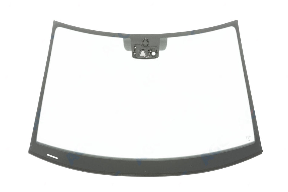 VW Transporter T7 (2021-), Forrude Grøn + akustisk, Kamerabeslag (LDW/IHC/ACC osv.), Sensor (lys/regn) eller sensorbeslag, Stelnr. udskæring, Limet gummiprofil, akustisk