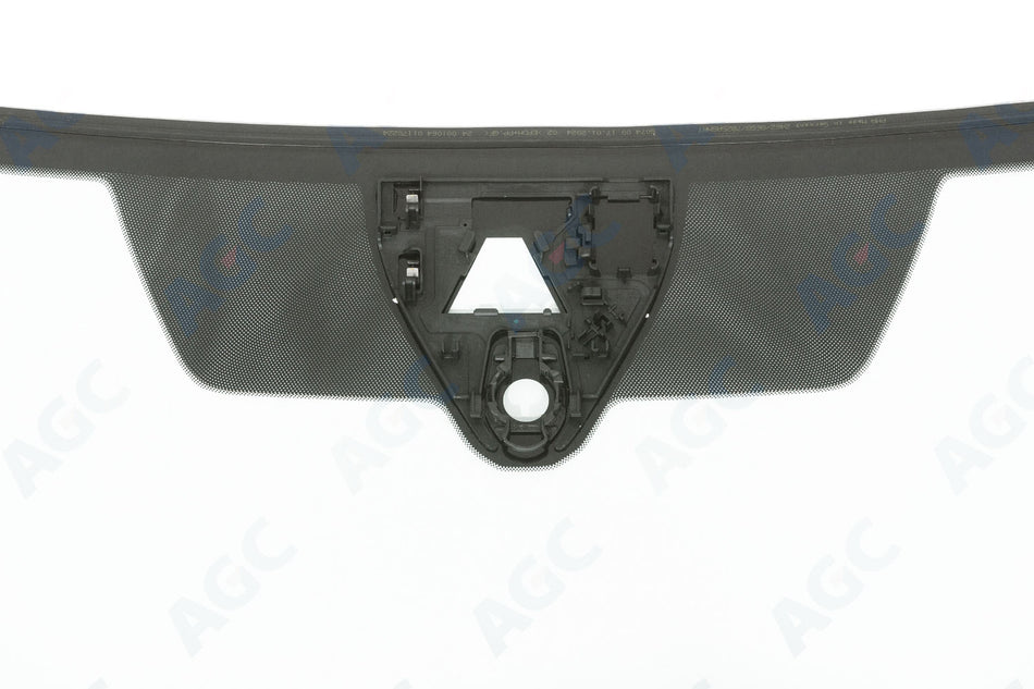 Audi Q4 e-tron (2021-), Forrude Grøn + akustisk, Kamerabeslag (LDW/IHC/ACC osv.), Sensor (lys/regn) eller sensorbeslag, Stelnr. udskæring, Limet gummiprofil, akustisk