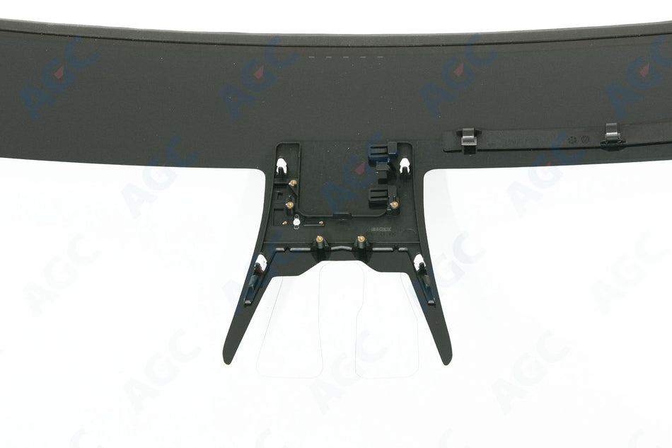 Tesla Model Y (2020-), Forrude Grøn + varmeabsorberende, Kamerabeslag (LDW/IHC/ACC osv.), Opvarmet, Night/IR (Night-vision), Sensor (lys/regn) eller sensorbeslag, Stelnr. udskæring, Limet gummiprofil, 1S