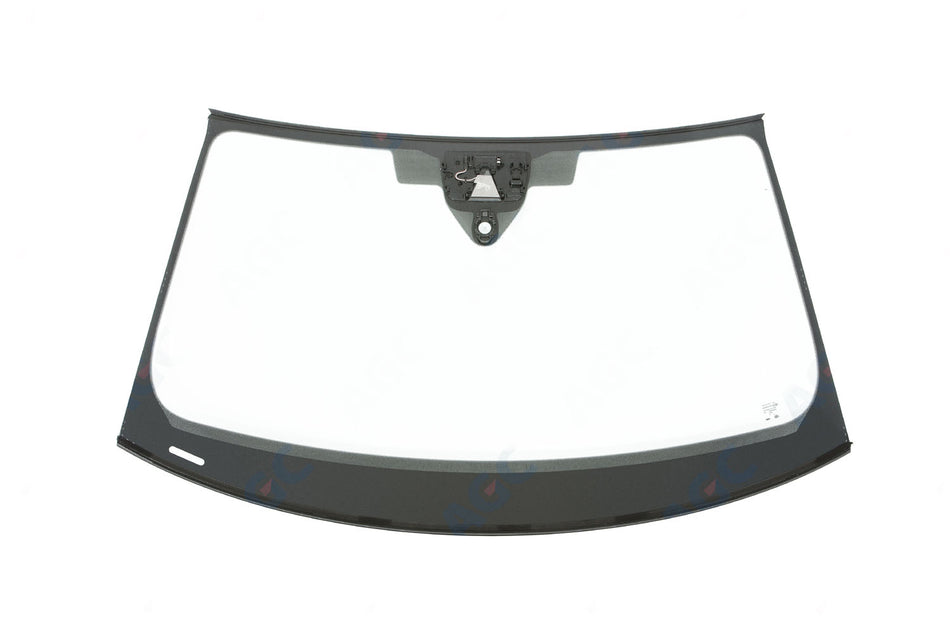 Audi Q8 (2018-), Forrude Grøn + akustisk, Kamerabeslag (LDW/IHC/ACC osv.), Sensor (lys/regn) eller sensorbeslag, Head-up display, Stelnr. udskæring, Limet gummiprofil, akustisk, 1B