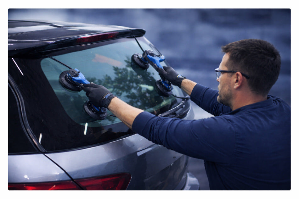 Audi Q3 (8U) (2011-2018), Bagrude Grøn solar control, Højre, Antenne, Rude hardware, TV-antenne, Alarmledning, solar